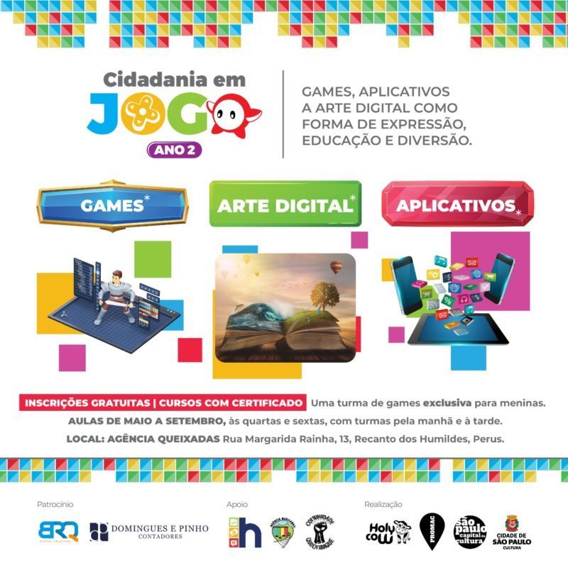 Prefeitura oferta curso gratuito na área de Jogos Digitais